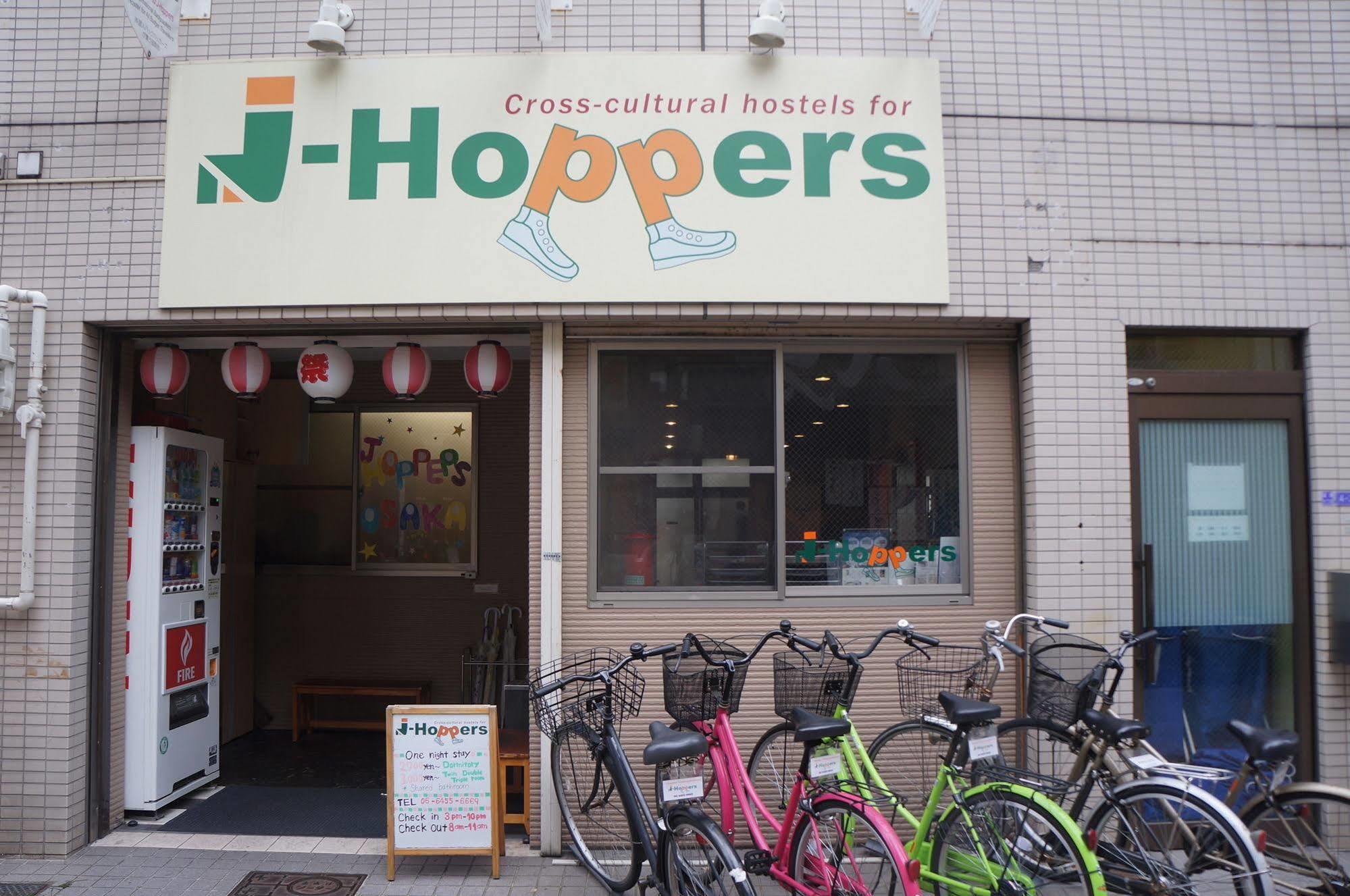 J-Hoppers Osaka Guesthouse Exterior photo